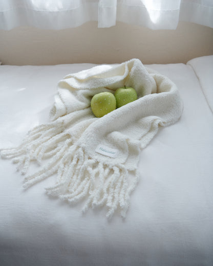 Fur yarn muffler/4color