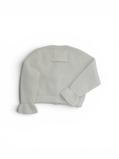 Loop Yarn Frill Cardigan/2color