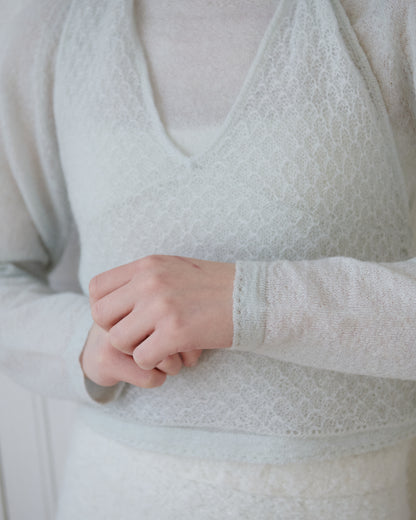 Layered pullover/2color