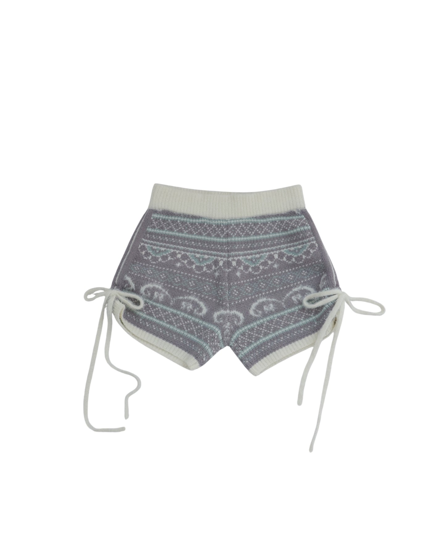 Fair lsle pattern pants/2color